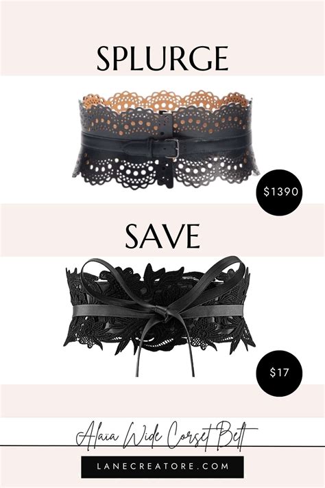 alaïa belt dupe